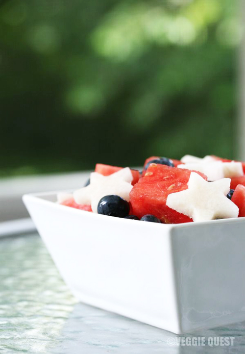 Easy Red White and Blue Salad