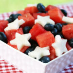 Easy Red White and Blue Salad