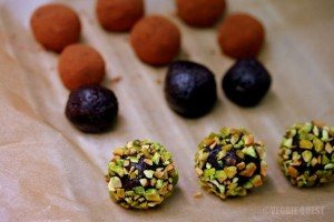 Chocolate Zucchini Truffles