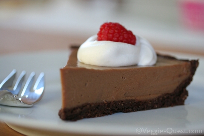 Cauliflower Vegan Chocolate Silk Pie 5_WM