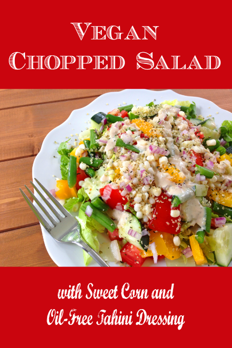 Pinterest Image - Chopped Salad