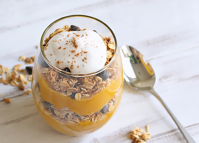 Pumpkin pie parfait