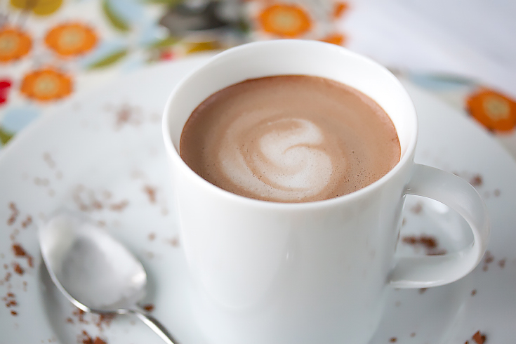 42 Calorie almond milk hot chocolate D