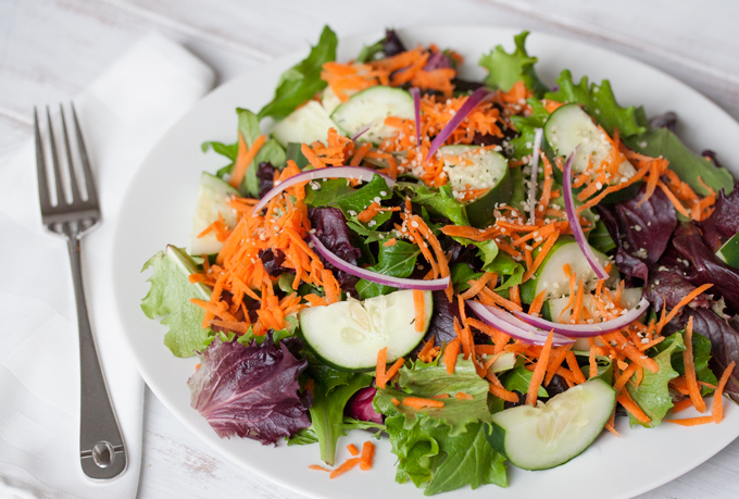 Lunch Salad - 2 Pounds of Vegetables a Day – Sweet Potato Style