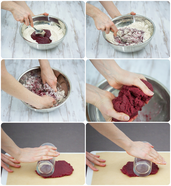 Step by Step for Making Skinny No-Bake Red Velvet Cookies