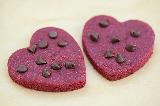 Skinny No Bake Red Velvet Cookies (Gluten Free, Vegan)