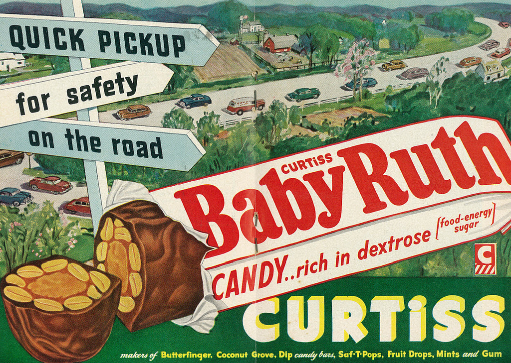 Baby Ruth with Dextrose