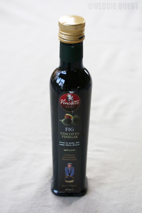 Bottle of Fig Vincotto Vinegar