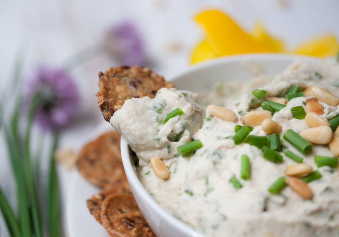 White Bean Dip with Basil and Lemon