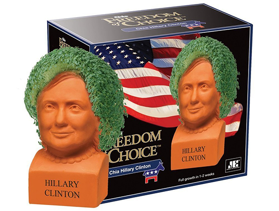 Hillary Chia Pet from Amazon