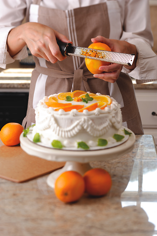 Microplane Zester Orange Cake