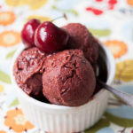 5-Minute Vegan Cherry Chocolate Ice Cream (No churn and no refined sugar!)