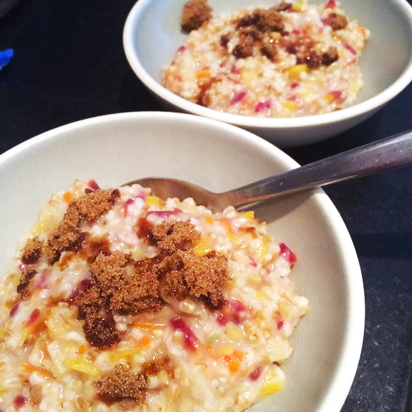 Funfetti oatmeal