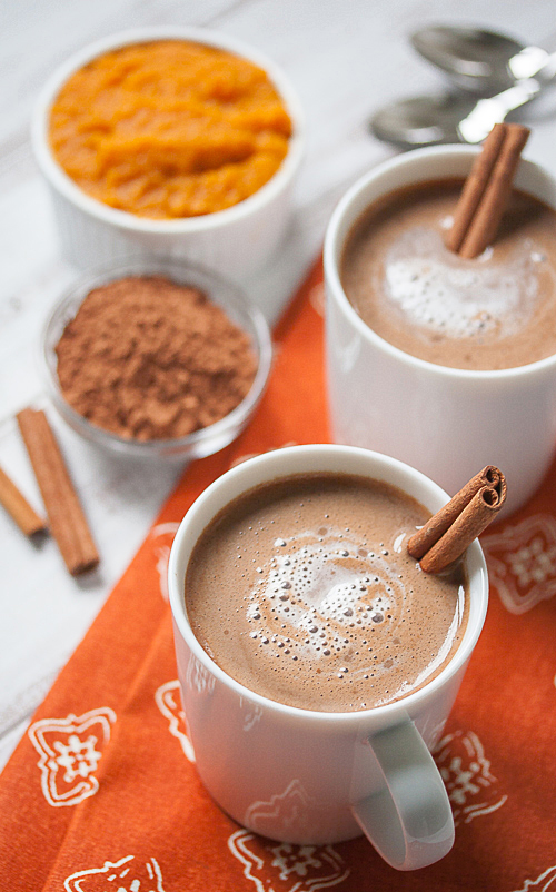 62-Calorie Pumpkin Hot Chocolate