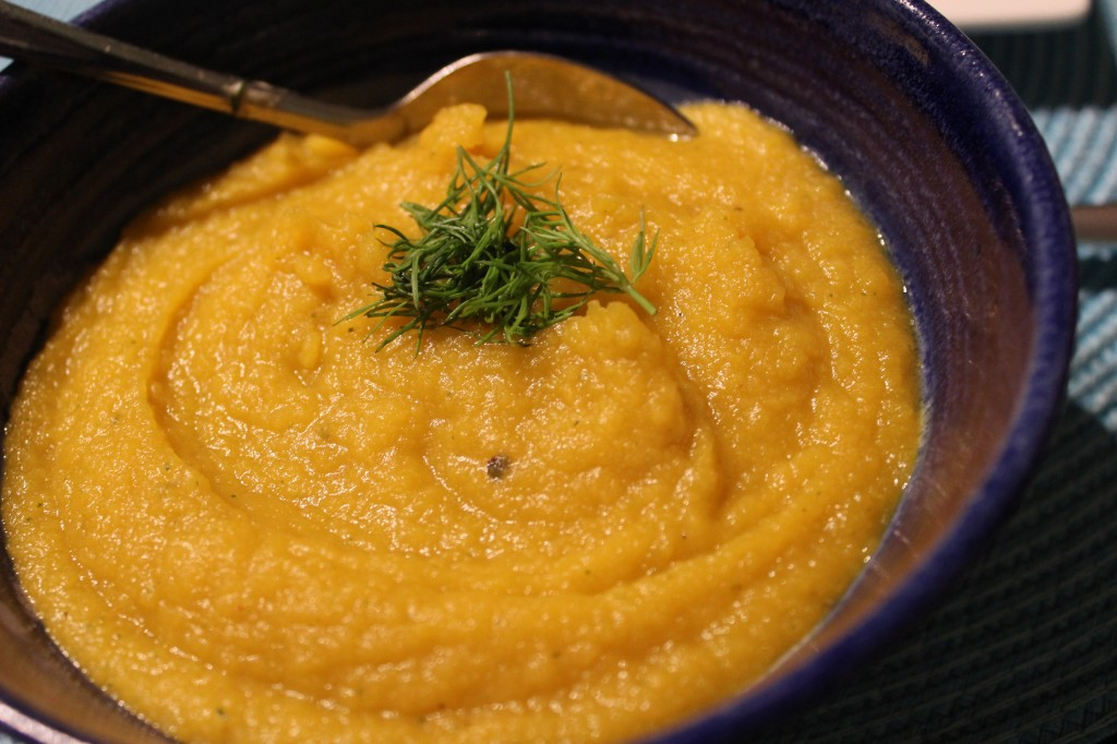 Butternut Squash Soup - Rock My Vegan Socks - Featured in 5 Healthy Foods for Fall