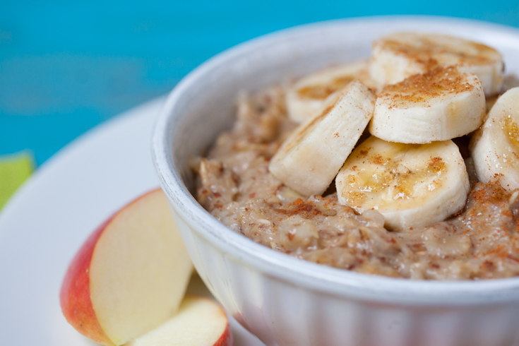 Vegan banana bread oatmeal